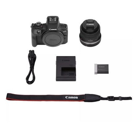 Canon EOS R100 Mirrorless Camera + RF-S 18-45mm F4.5-6.3 IS STM Lens