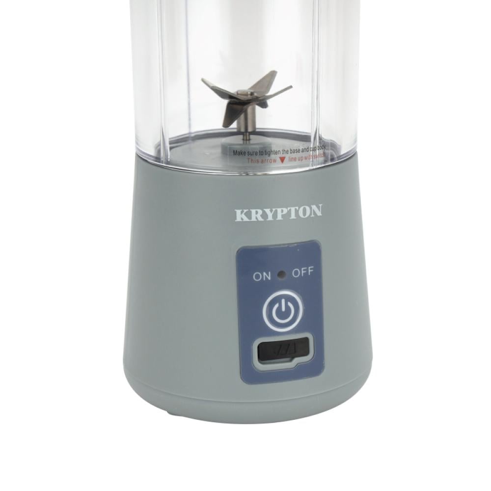 Krypton-Multi-Design USB Rechargeable Electric Juicer 330 mlKitchen StorageComes with a high long-lasting battery Stainless steel blades and high rotation speed with powerful 50w copper motor Equipped with a safety protection switch Special flat blade mak
