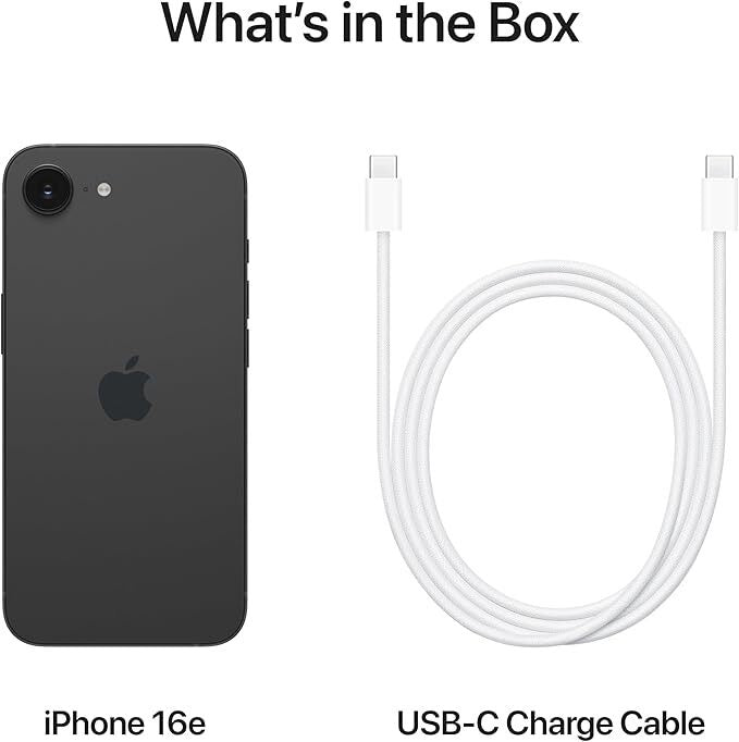 Apple iPhone 16e | FREE SHIPPING | Express DeliveryMobilesDrop-dead gorgeous. Drop-tested tough. iPhone 16e has an incredible design — inside and out — and is available in an elegant black or white finish. Made from durable aerospace‑grade aluminum, the e