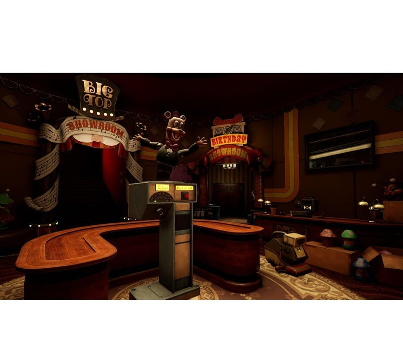 Horror scene from FNAF Secret of the Mimic game