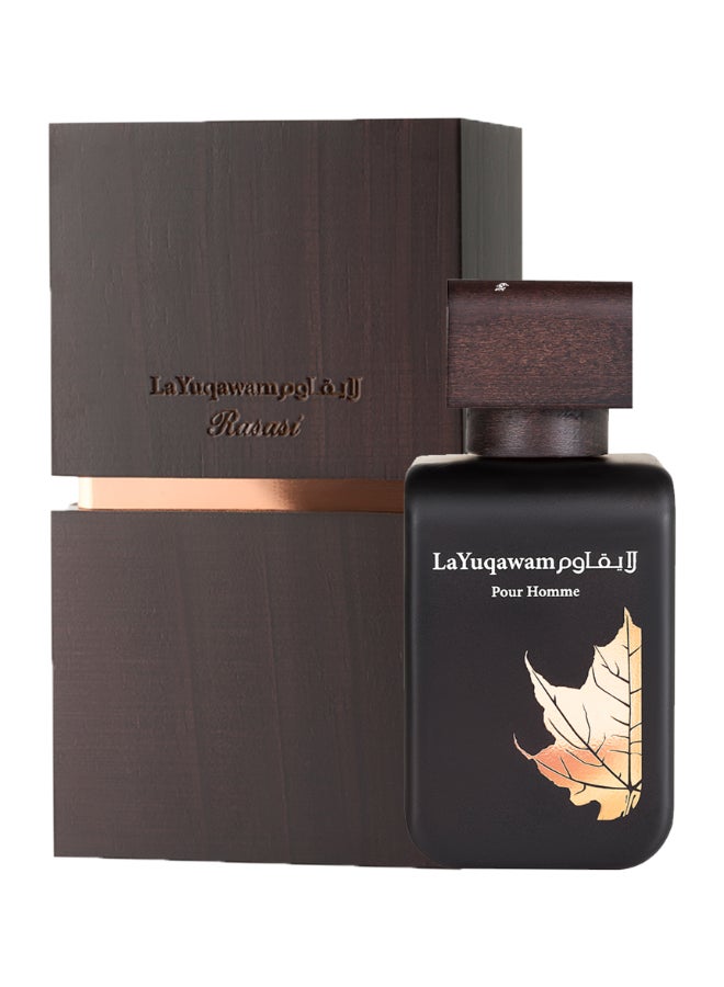 Rasasi La Yuqawam Perfume For Men Eau De Parfum 75mlPerfumes & FragrancesLa Yuqawam, in Arabic means Irresistible. LaYuqawam series extends a classic yet modern feel full of elegance, refinement, and prestige to oriental perfumery. The series which includ