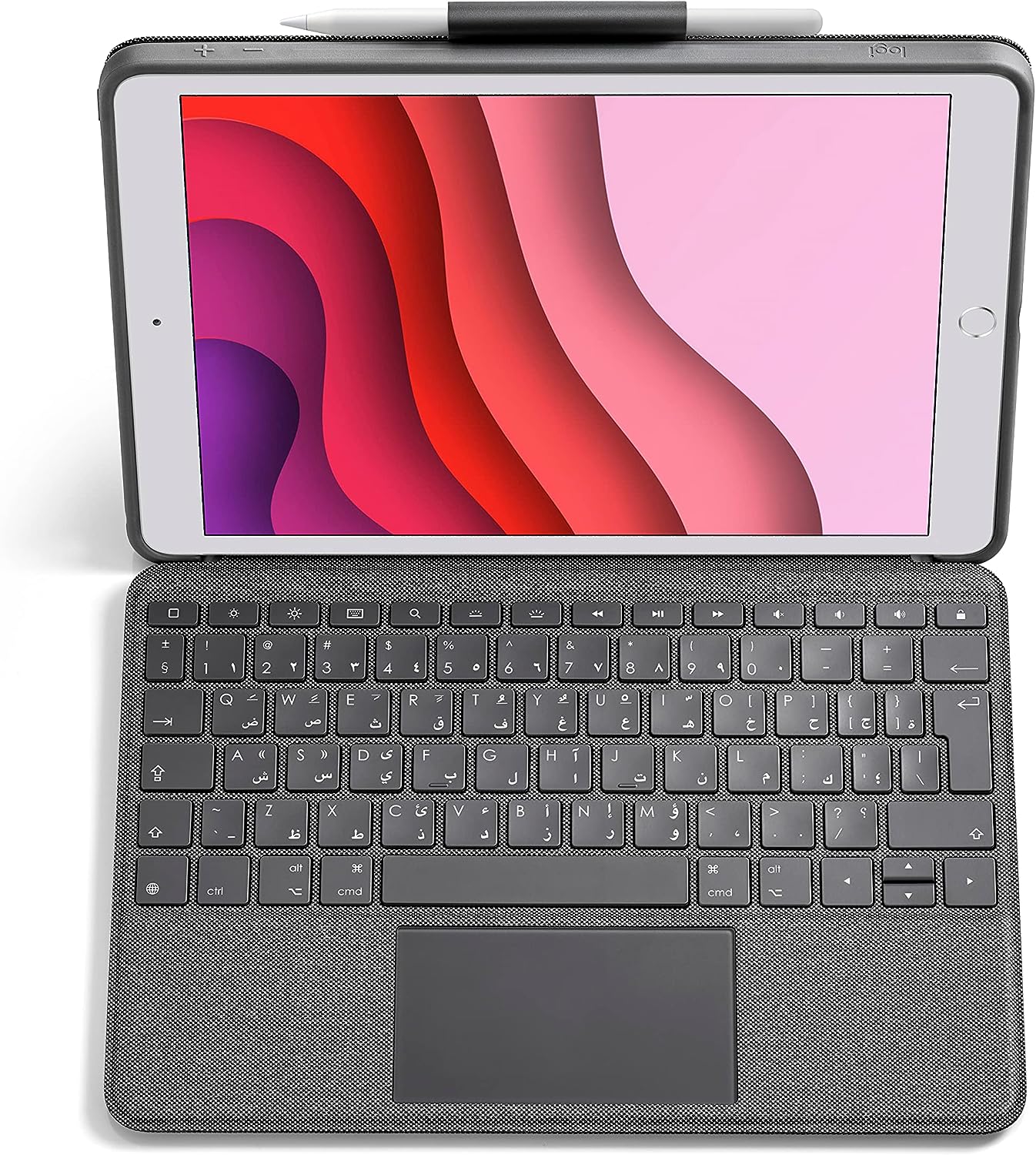 Logitech Combo Touch Keyboard Case - Oxford GreyTablet AccessoriesMeet the keyboard case that enables whole new levels of versatility. Type, view, sketch, and read with iPad Pro or iPad Air — all while keeping the front, back, and corners snug and protect