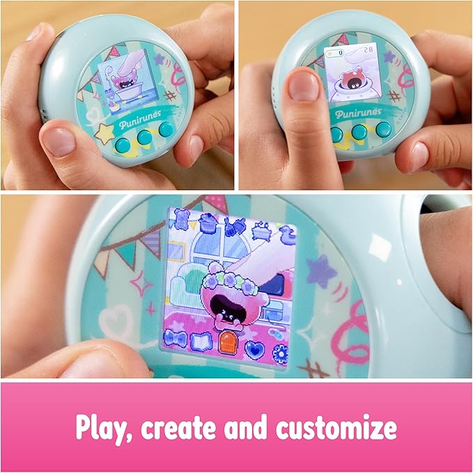 Punirunes portable virtual toy for boys and girls age 5+