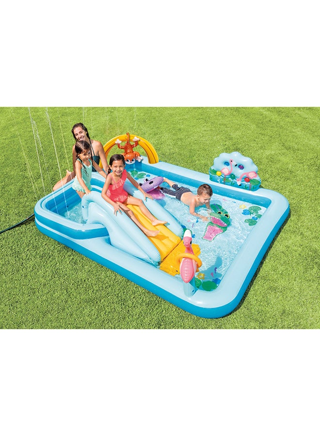 INTEX Jungle Adventure Inflatable Play Center with Slide