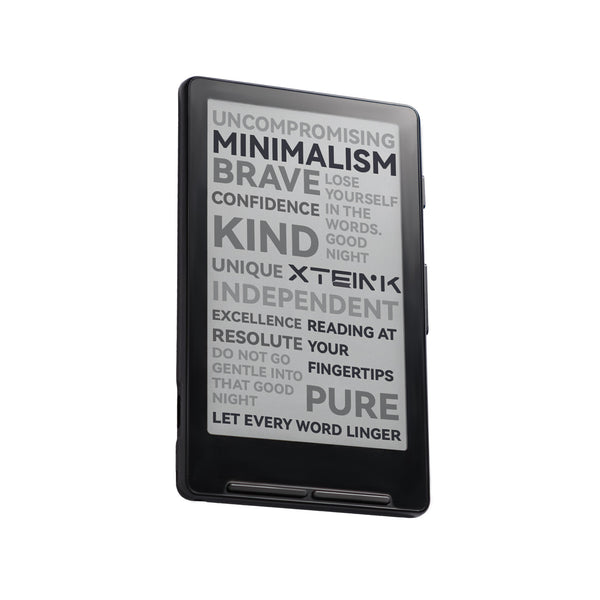 Xteink X4 ultra-thin magnetic back eReader in Space Black 