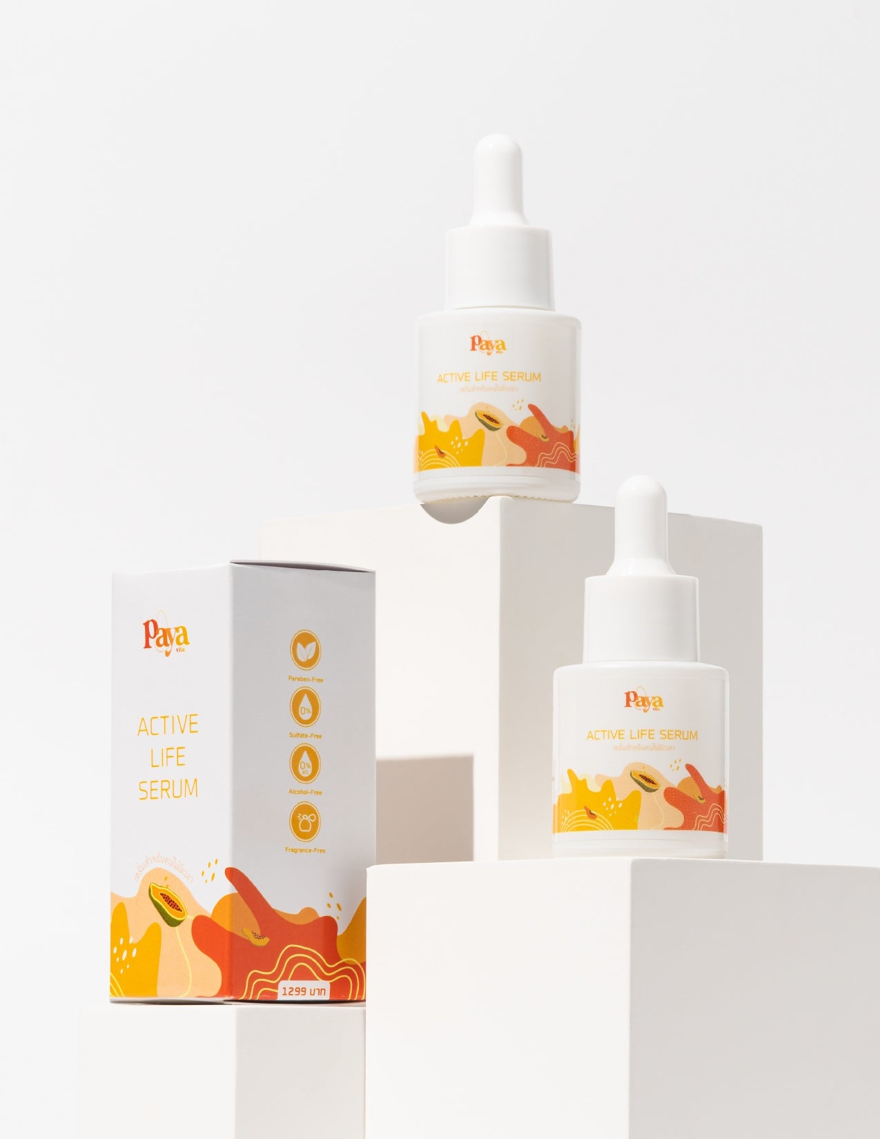 PayaVita Active Life Serum - Pack of 6Personal CarePayaVita serum is a revolutionary skincare innovation, harnessing the power of nature to rejuvenate your skin. As the first Thai brand to utilize Papaya Enzyme as its core ingredient, PayaVita offers a un