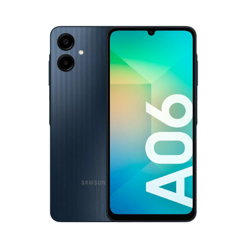 Samsung Galaxy A06 5G, Android Smartphone, Dual SIM Mobile Phone, 4GB RAM, 128GB Storage - Black (UAE Version)Mobiles6.7’’ large display. Expand your view.Maximize your view with the Galaxy A06 6.7” large display. Smooth 60Hz scrolling and the TFT U-Cut D