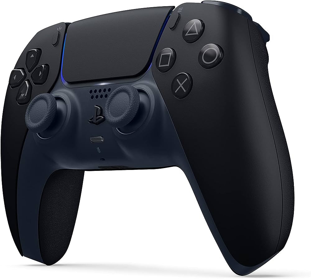 PlayStation 5 DualSense Wireless Controller - Midnight BlackGaming AccessoriesHeighten Your Senses The DualSense wireless controller for PS5 offers immersive haptic feedback, dynamic adaptive triggers and a built-in microphone, all integrated into an icon