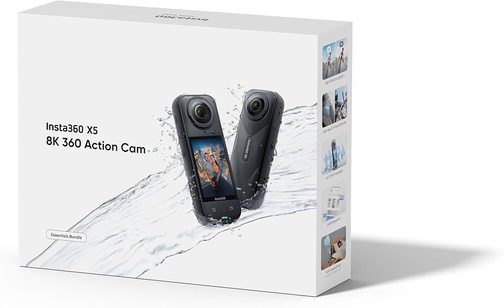 Insta360 X5 waterproof action camera
