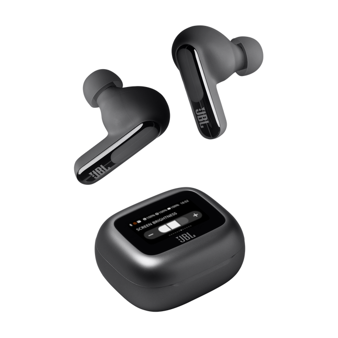 JBL Live Beam 3 True Wireless Noise Cancelling Earbuds - Black