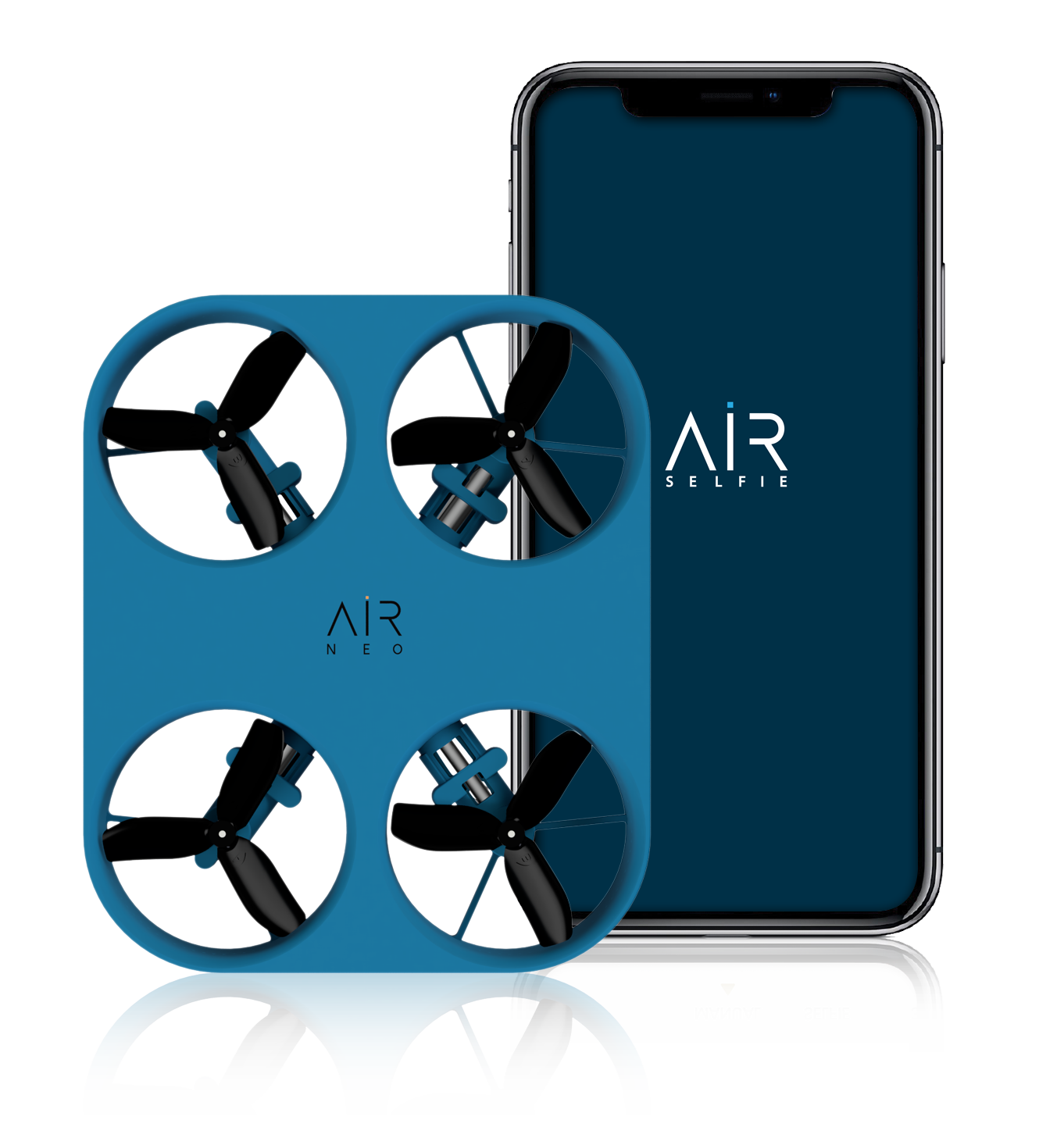 AirSelfie Air NEO Pocket Drone – 12MP, 2K, AI Autofly, 53g, Face Tracking, No Controller Needed