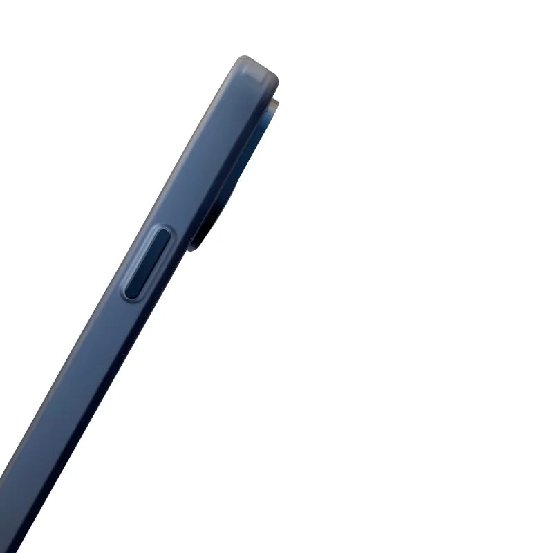 Awamix iPhone 15 Pro Max Hard Case with Camera Protection Titanium Blue
