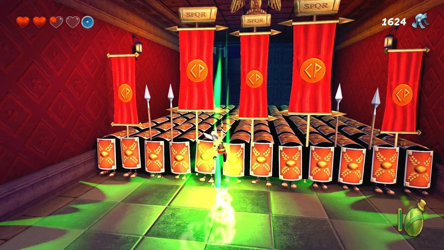 Asterix Maxi Collection local co-op gameplay scene