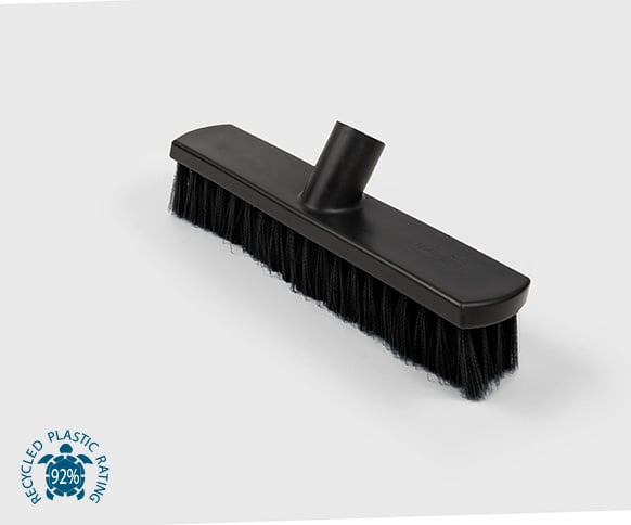 Lever HBC Soft Sweeping Brush with Aluminum handle with Blue GripSustainable LivingWith its soft filaments, it offers gentle yet effective cleaning of small particles and debris. Whether you’re dealing with dust, crumbs, or other fine dirt, our product’s
