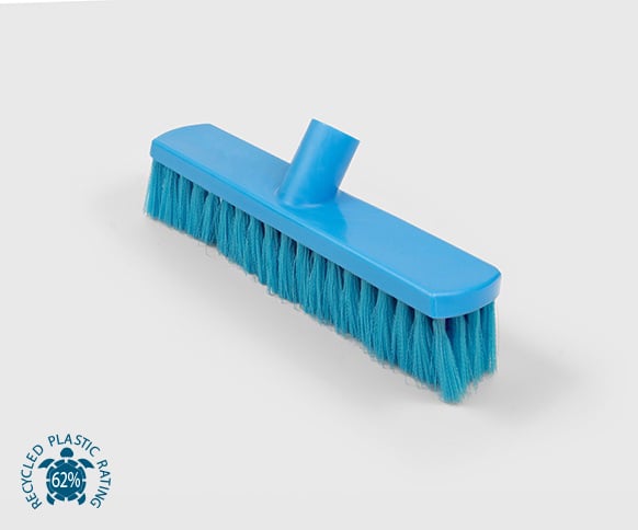 Lever HBC Soft Sweeping Brush with Aluminum handle with Blue GripSustainable LivingWith its soft filaments, it offers gentle yet effective cleaning of small particles and debris. Whether you’re dealing with dust, crumbs, or other fine dirt, our product’s