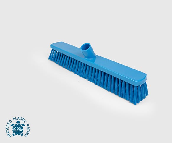 Lever HBC 380MM Soft Sweeping Brush with Aluminum handle with Blue GripSustainable LivingFor cleaning floors in small to medium areas. Product is equipped with soft filaments that are specifically designed to effectively gather and remove small particles.