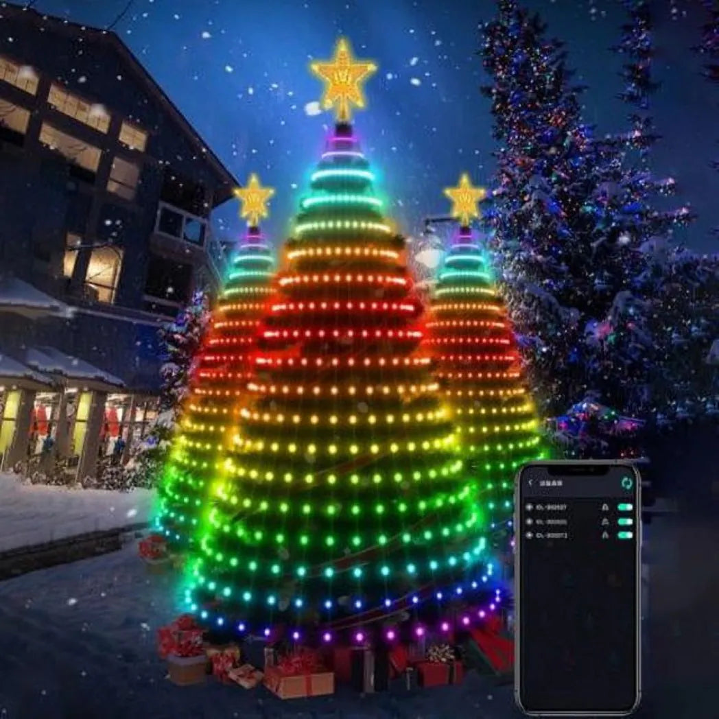 Christmas Tree Lights For Decoration with Remote Control 1.8M 27 x 5 x 7 cm MulticolorHome DecorIlluminate your Christmas tree with the Multicolor Remote Control Lights! Not only do they feature a Classic Warm white style, but they also offer a multi-colo