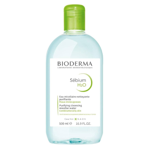 Bioderma Sebium H2O Cleansing Solution for Unisex - 16.7 oz CleanserPersonal CareExperience effective cleansing with Bioderma Sébium H2O Micellar Water, specifically formulated for combination to oily skin. This micellar solution gently removes makeup and