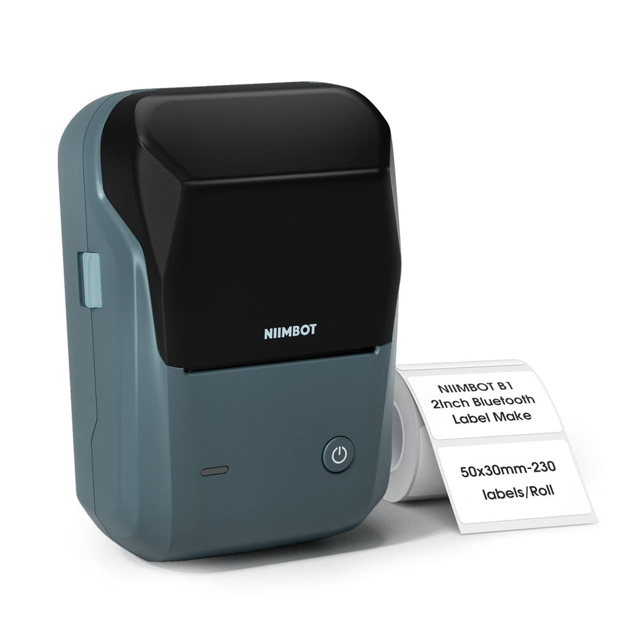 NIIMBOT B1 Inkless Thermal Label Printer, Create Professional Labels with EasePrinters & Accessories🖨️ Inkless Thermal Printing – Say goodbye to messy cartridges with clean, eco-friendly thermal printing. 📱 Wireless & App-Controlled – Connect easily via