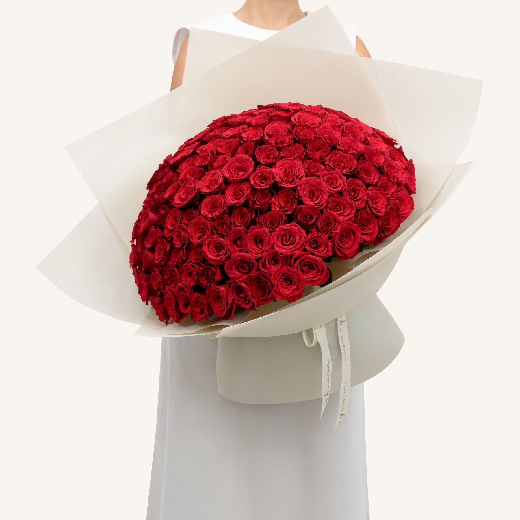 Red Roses Bouquet for Valentine's Day X LargeFlowersSame-day delivery This Valentine's Day, express your love with our Red Roses Bouquet. Featuring the finest and freshest red roses, our X Large bouquet is sure to impress. With a classic and elegant displ