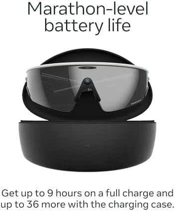 Meta Unisex Mississippi Smart Glasses – AI-Powered Bluetooth Sunglasses with Camera, Open-Ear Audio & Voice Control