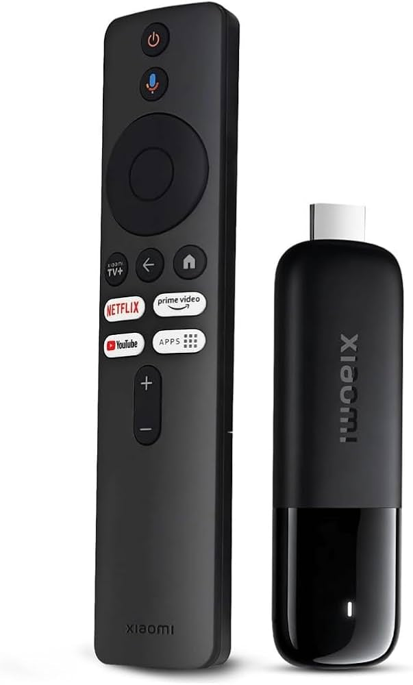 Xiaomi TV Stick 4K 2nd Gen, 4K Google TV Streaming Device, Dolby Vision, HDR10+, Dolby Atmos & DTS:X, Wi-Fi 6, Bluetooth, Voice Remote