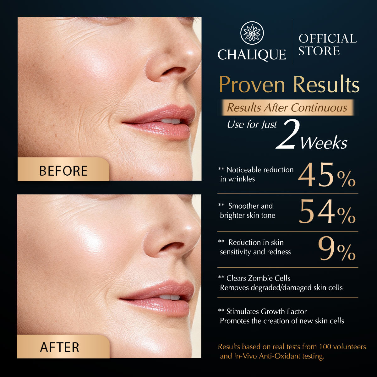 CHALIQUE 12-in-1 Lifting Skin Booster Serum – Multi-Action Anti-Aging Facial Serum