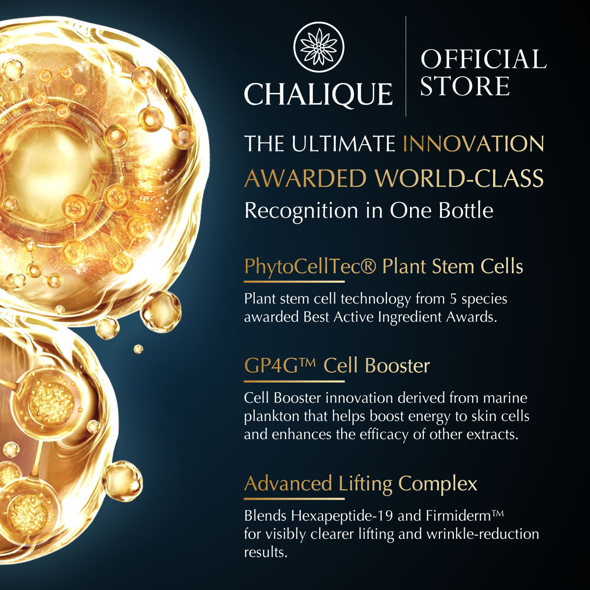 CHALIQUE 12-in-1 Lifting Skin Booster Serum – Multi-Action Anti-Aging Facial Serum
