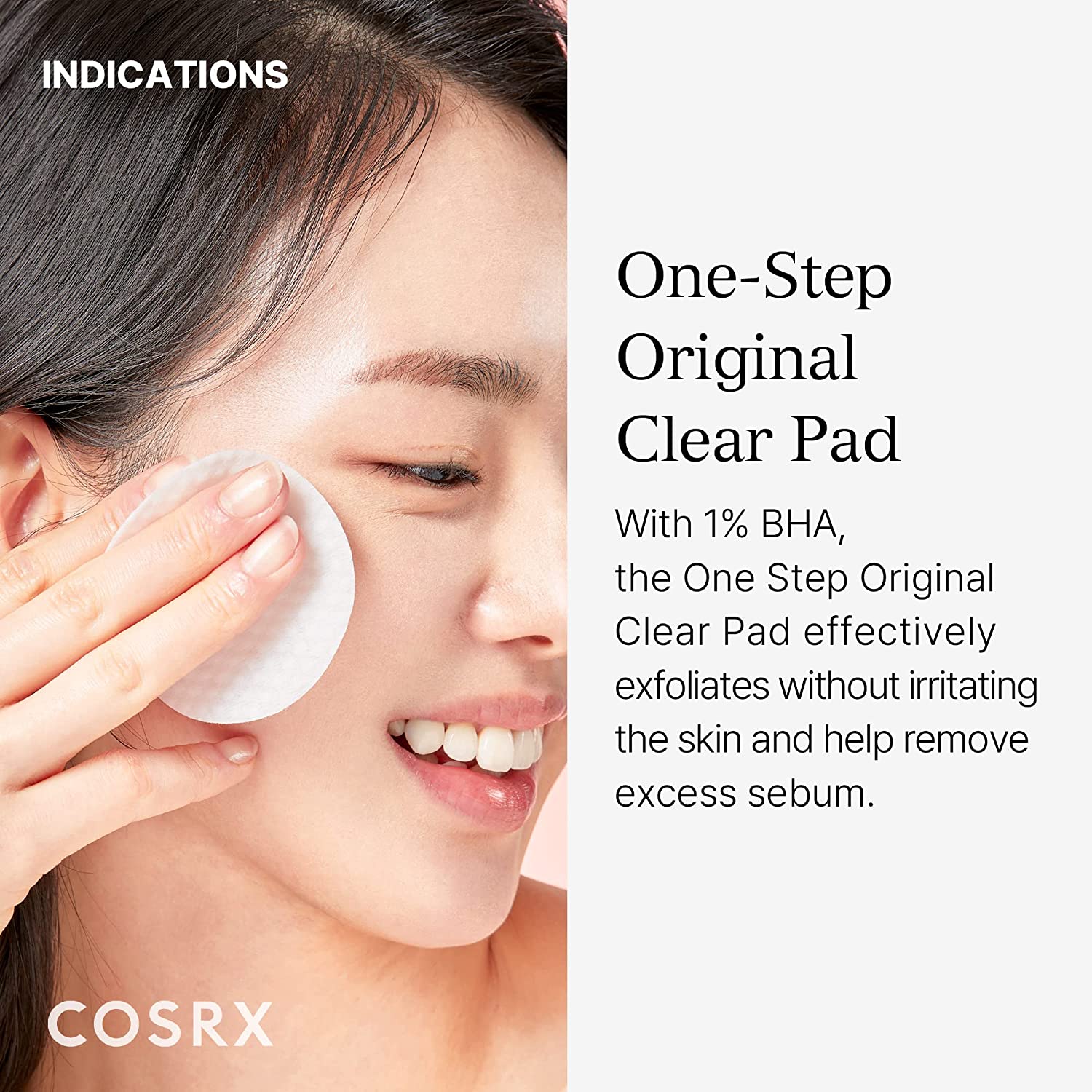 Cosrx One Step Original Clear PadPersonal CareAchieve clearer, smoother skin with COSRX One Step Original Clear Pad—a daily exfoliating solution designed for acne-prone and oily skin. Each of the 70 pre-soaked cotton pads is formulated with 85.9% willow b