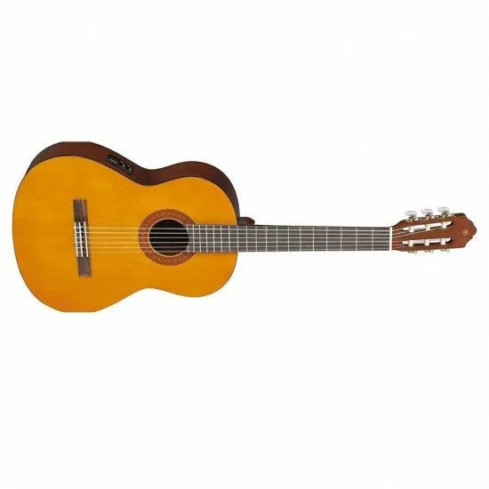 Yamaha CX40 Classical Guitar – Full-Size Electro Nylon, Spruce Top, System 50 Pickup, Natural