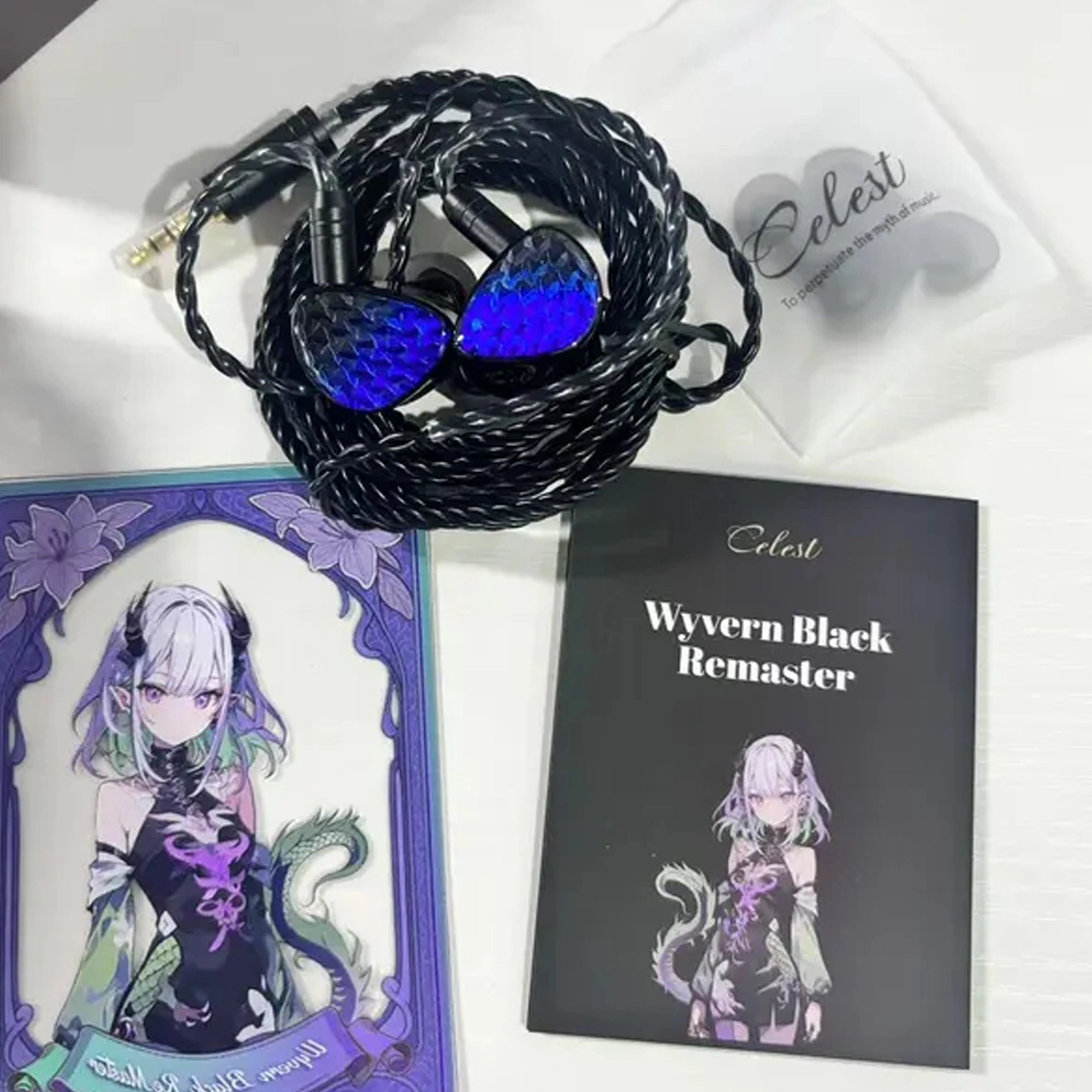 Celest Wyvern Black Remaster (without Mic) lapis lazuli 3.5mm