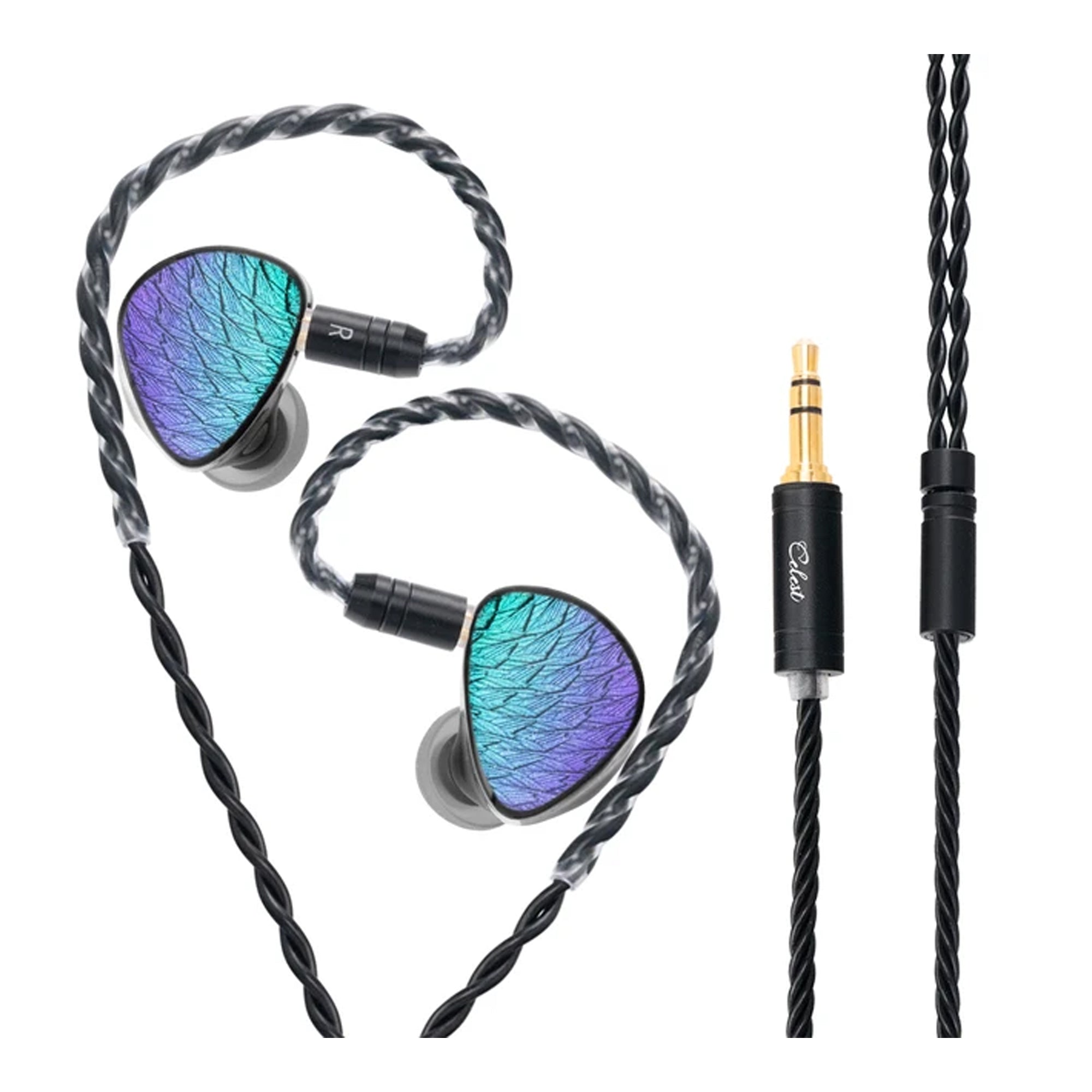 Celest Wyvern Black Remaster (without Mic) malachite violet    3.5mm