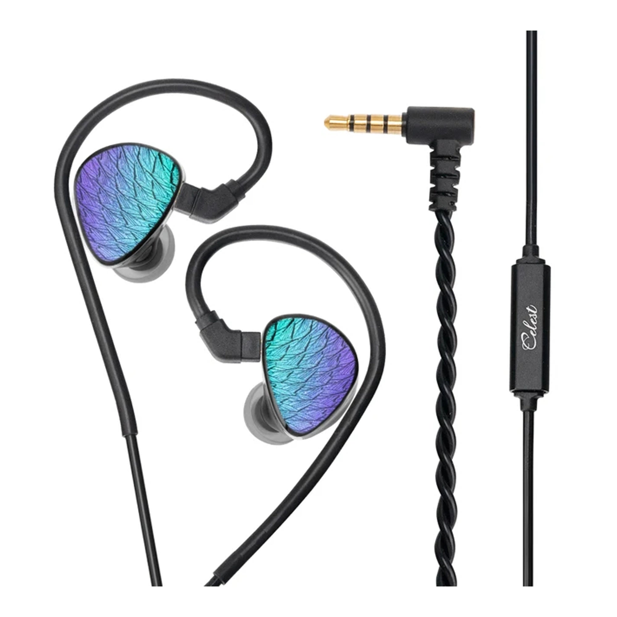Celest Wyvern Black Remaster (with Mic) malachite violet 3.5mm