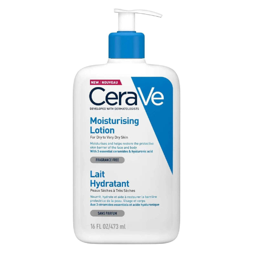 CeraVe Moisturizing Lotion For Dry To Very Dry Skin With Hyaluronic AcidCeraVe Moisturizing Lotion is a dermatologist-developed, lightweight, oil-free moisturizer designed to hydrate and restore the natural barrier of dry to very dry skin. Formulated with