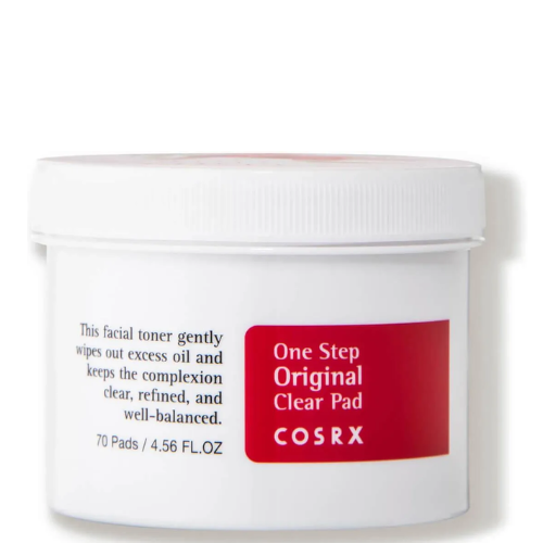 Cosrx One Step Original Clear PadPersonal CareAchieve clearer, smoother skin with COSRX One Step Original Clear Pad—a daily exfoliating solution designed for acne-prone and oily skin. Each of the 70 pre-soaked cotton pads is formulated with 85.9% willow b