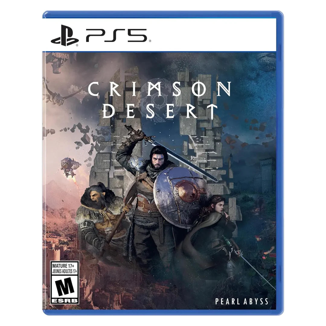 Crimson Desert PS5 – Pearl Abyss Open-World RPG, Massive Map, Deep Combat, Base Building, Dragon Riding