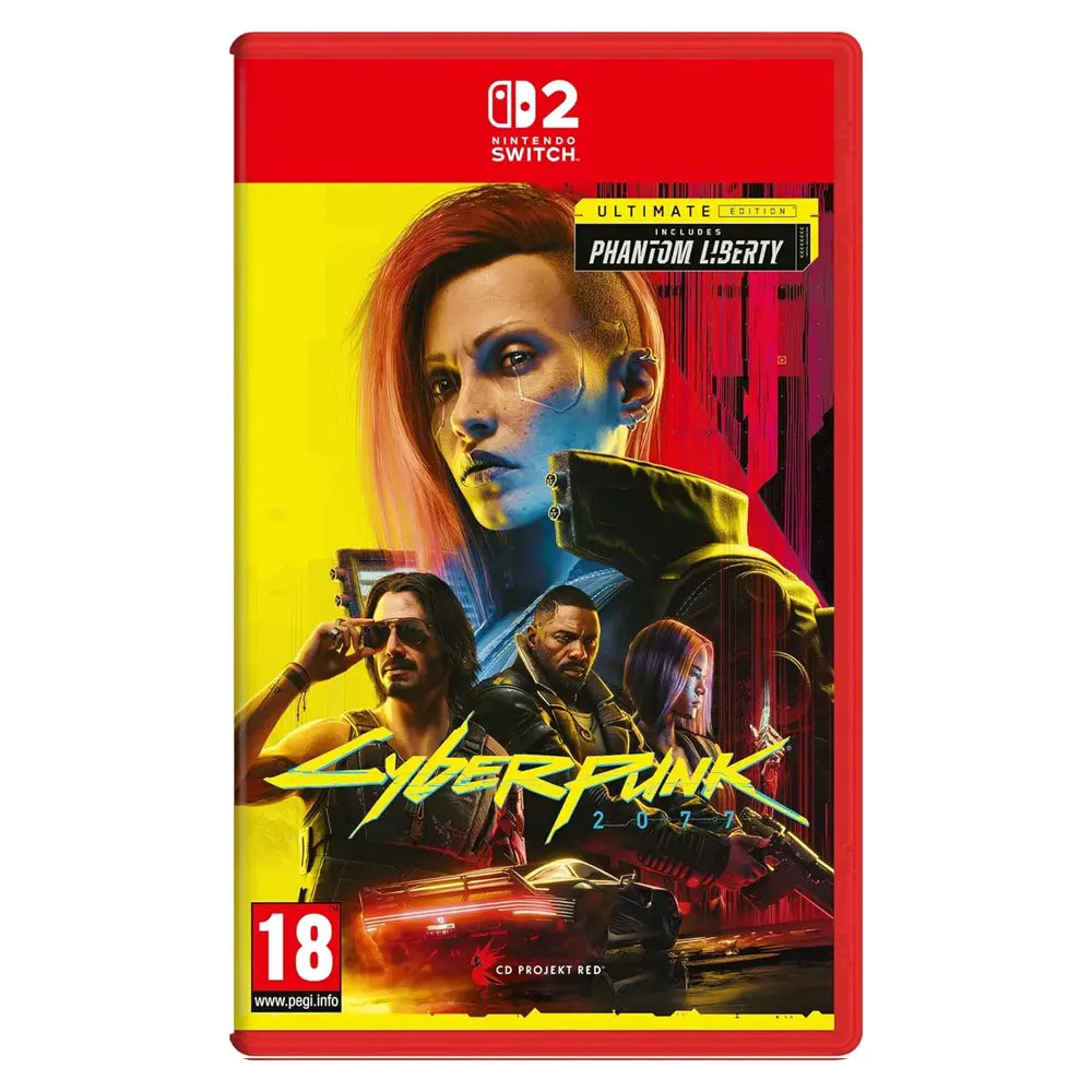 Cyberpunk 2077 [Ultimate Edition] for Switch 2Video Games🌆 Ultimate Cyberpunk Experience – Includes the base game, Phantom Liberty expansion, and all DLC updates. 🧠 Deep Role-Playing Gameplay – Create your own cyber-mercenary and shape your story throug