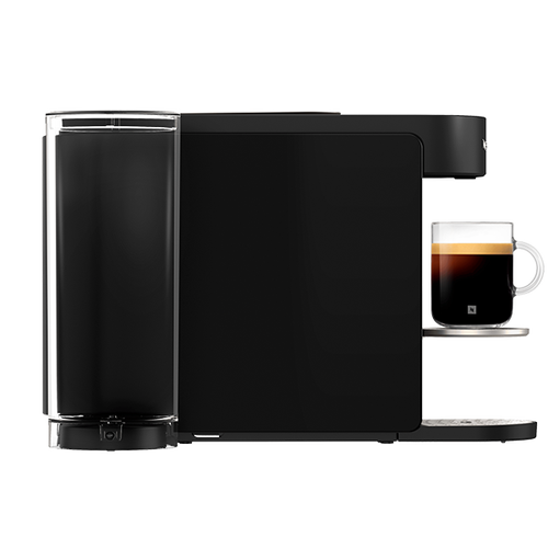 Nespresso Vertuo Up Ink Black Coffee Machine | 1.4L Water Tank | 3-Second Heat-Up | Coffee Creations Mode | Wi-Fi & Bluetooth | Nespresso Smart App