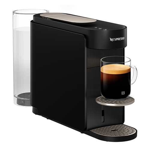 Nespresso Vertuo Up Ink Black Coffee Machine | 1.4L Water Tank | 3-Second Heat-Up | Coffee Creations Mode | Wi-Fi & Bluetooth | Nespresso Smart App