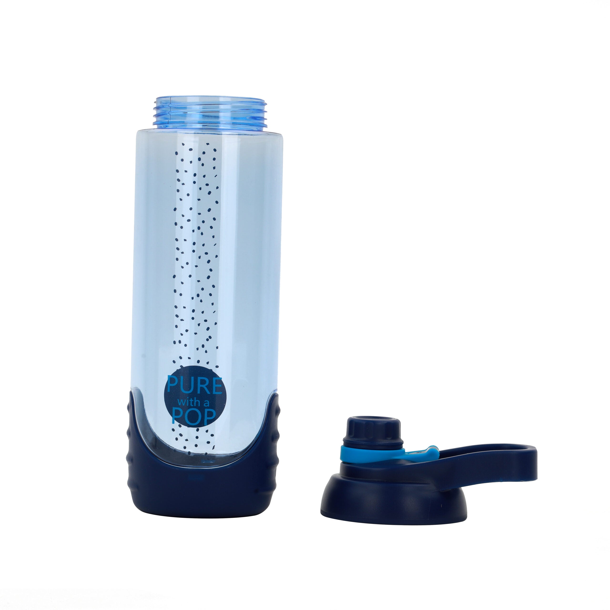 G-SPARK Water Bottle DH11582Sustainable LivingFrame made of high-quality, lightweight, rust-resistant metal Good capacity for storing your preferred amount of liquids Secure lid with a silicone layer to prevent leaks Top straw for easy drinking Straw cove
