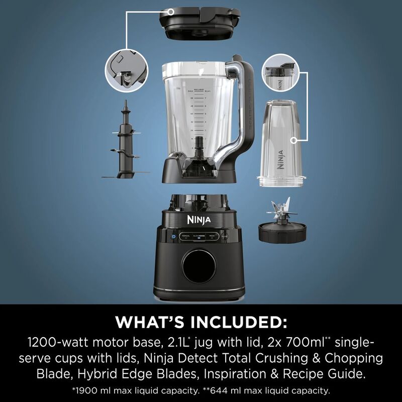 Ninja Detect Power Blender Pro control panel