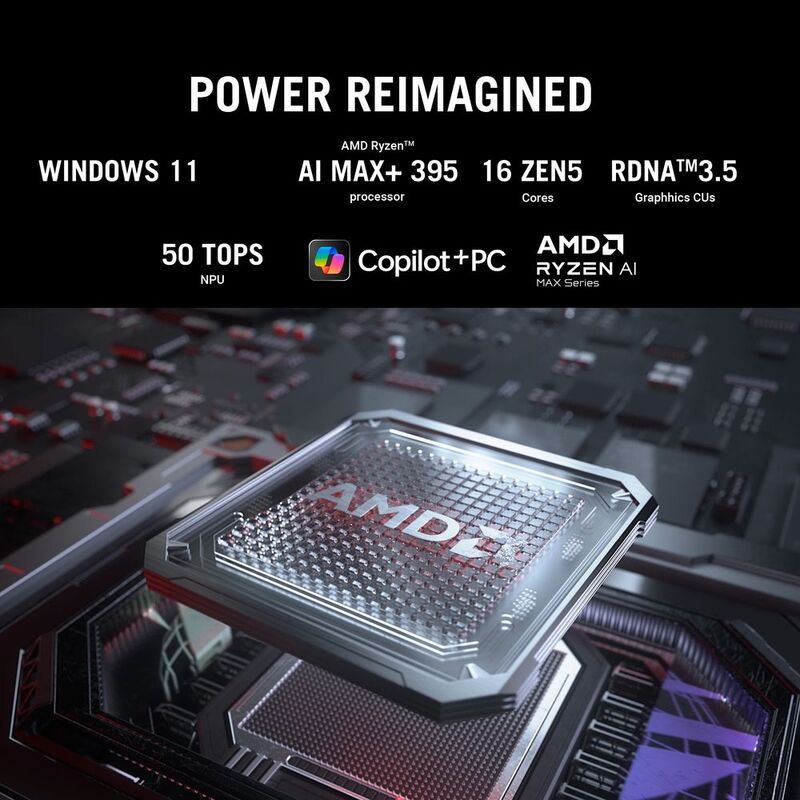 ASUS ROG Flow Z13 GZ302EA-RU016W Gaming Laptop – AMD Ryzen AI Max+ 395, 32GB RAM, 1TB SSD, 13.4" 2.5K Touchscreen 180Hz, Windows 11 Home, Off Black