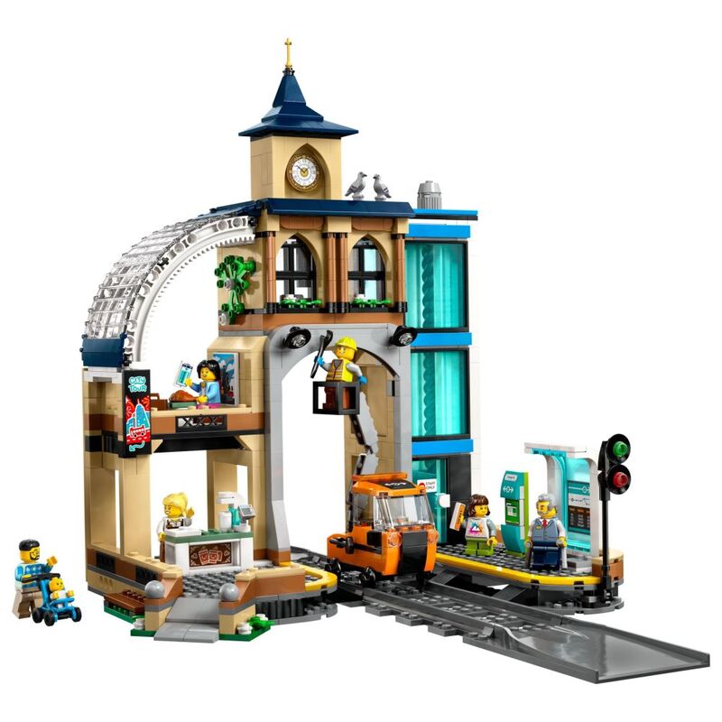 LEGO City Central Train Station 60469 (143 Pieces)
