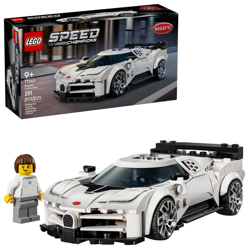LEGO Speed Champions Bugatti Centodieci 77240 hypercar model