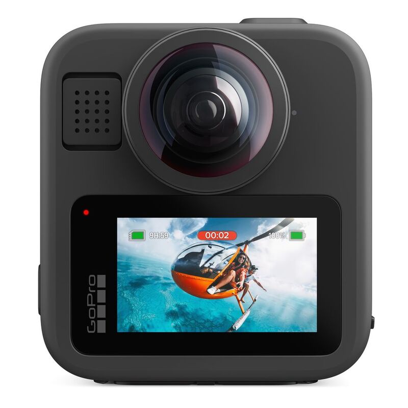 GoPro MAX2 360 Action Camera – True 8K, 10-Bit Color, 6 Mics, GPS, Replaceable Lenses, HyperSmooth