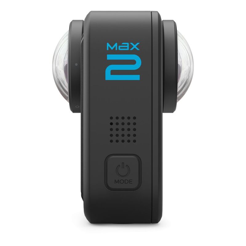 GoPro MAX2 360 Action Camera – True 8K, 10-Bit Color, 6 Mics, GPS, Replaceable Lenses, HyperSmooth