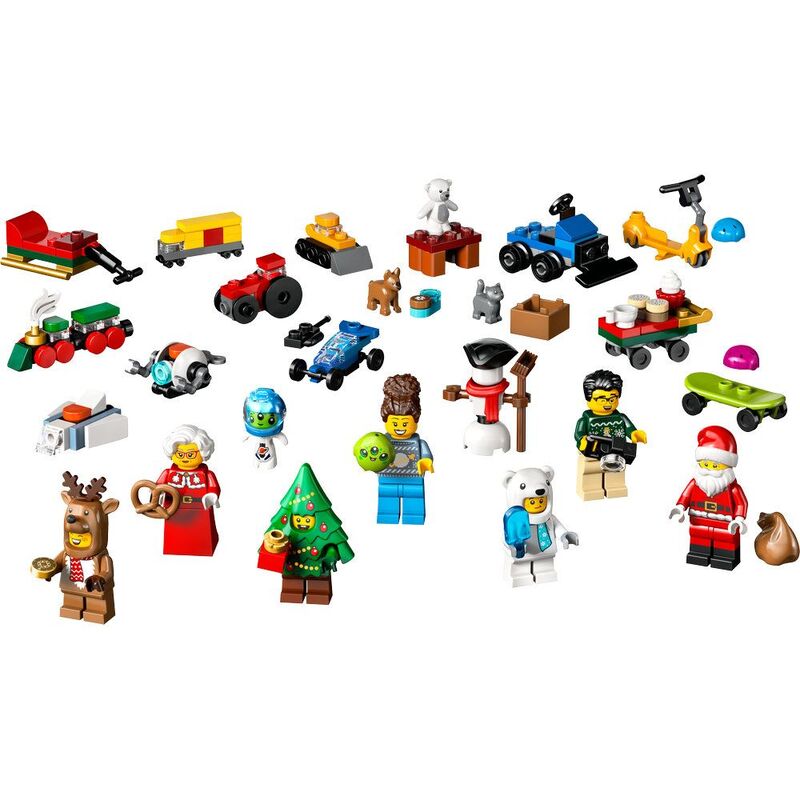 Daily LEGO City mini-builds and minifigures