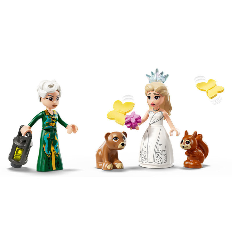 Glinda and LEGO Wicked characters display model