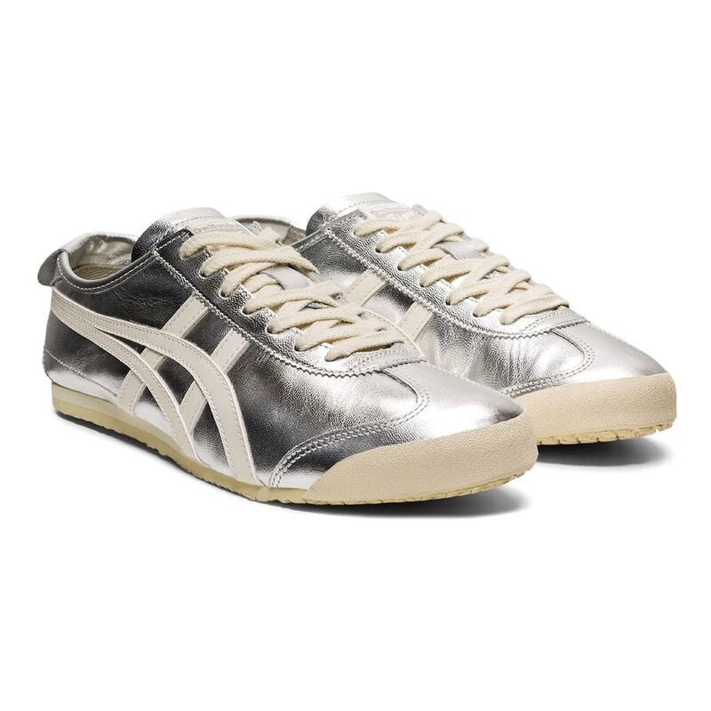 Onitsuka Tiger Mexico 66 Sneakers – Silver/Off White