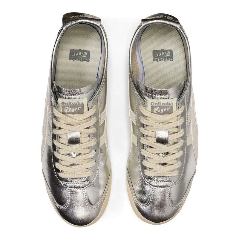 Onitsuka Tiger Mexico 66 Sneakers – Silver/Off White